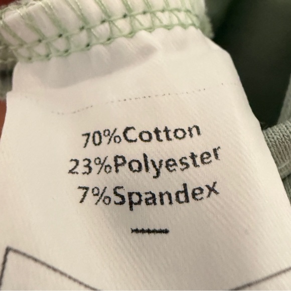 Sage Green Overalls with Pockets - Picture 4 of 4